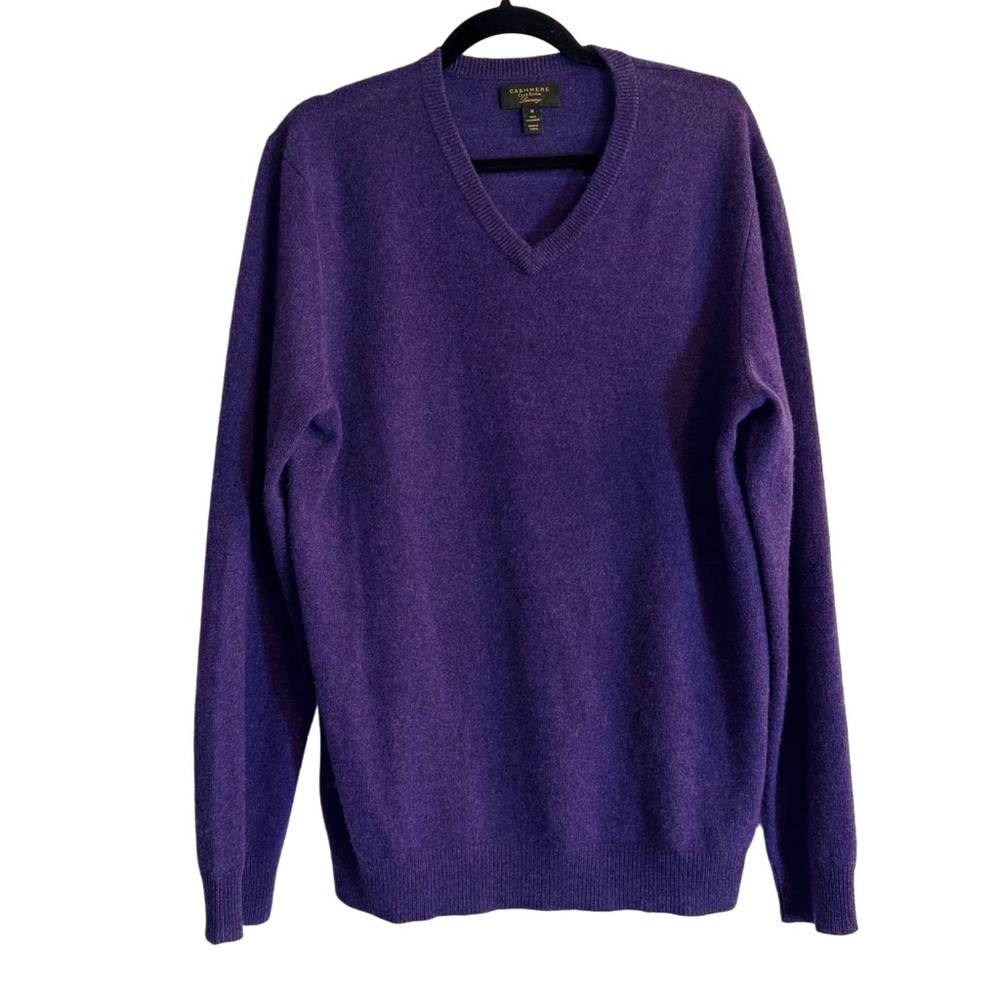 Club Room Purple V-Neck Sweater